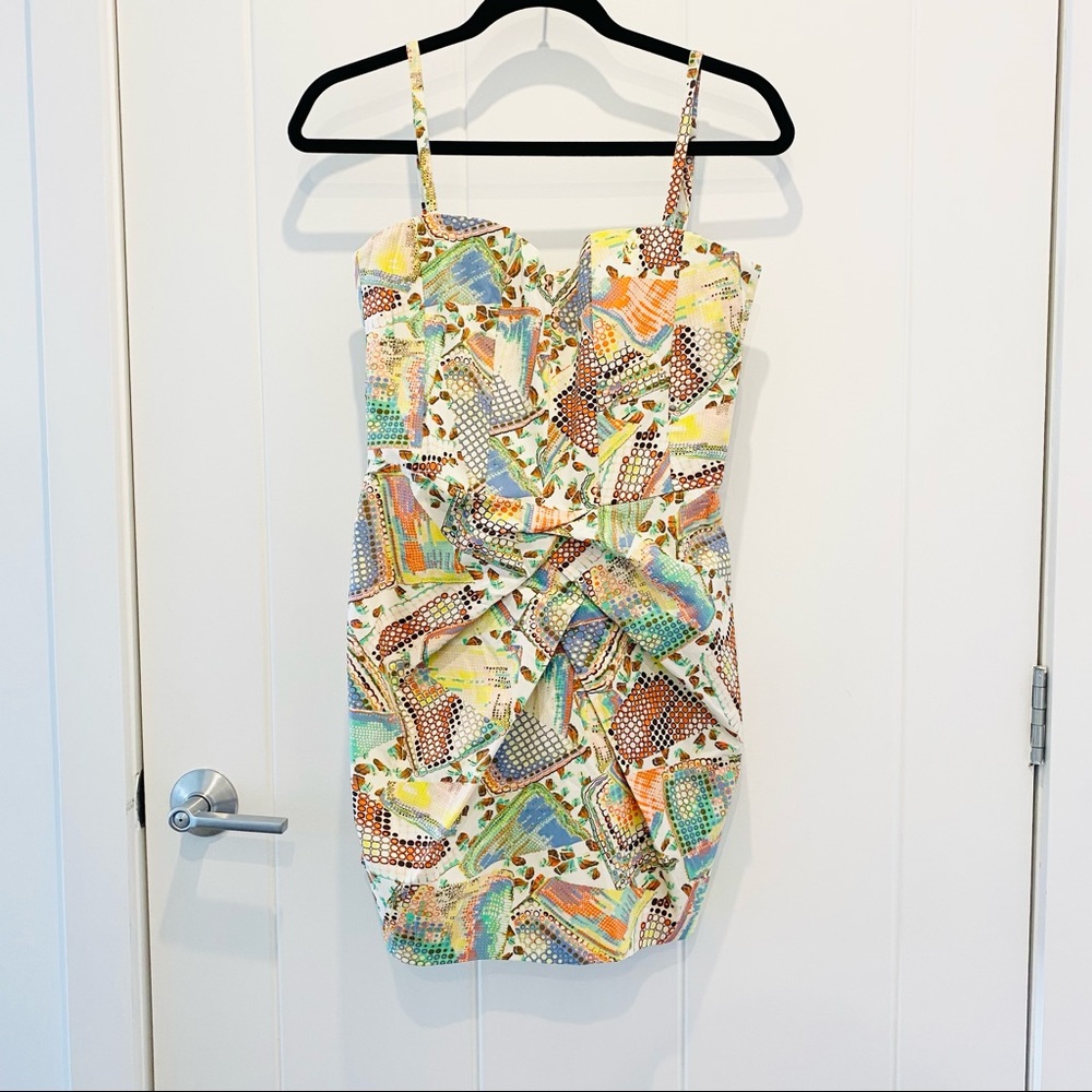 H&M Limited Edition Print Mini Dress (Size 6)